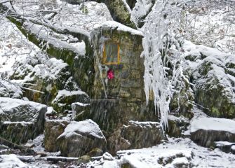 La fuente en camino de Urbia 