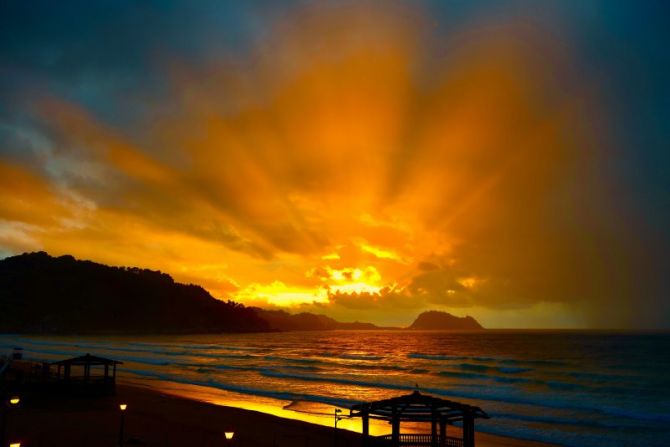 La fuerza de la luz : foto en Zarautz