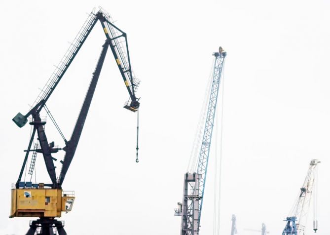 gruas y gruas: foto en Pasaia