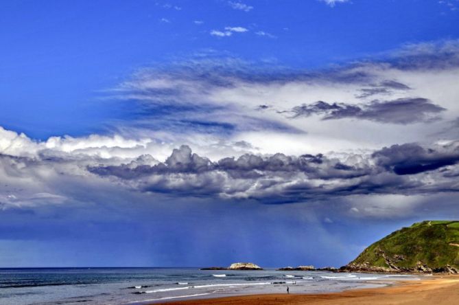 Hodeiak politak : foto en Zarautz