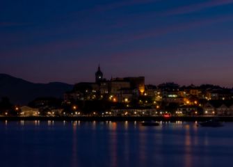 Hondarribia iluntzen