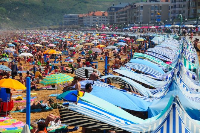 Hondartza : foto en Zarautz