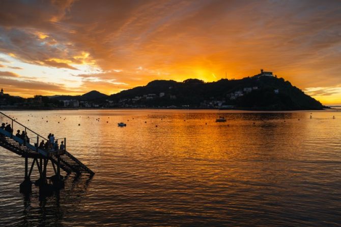 Ilunabarra Donostian: foto en Donostia-San Sebastián