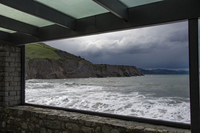 Marco incomparable: foto en Zumaia