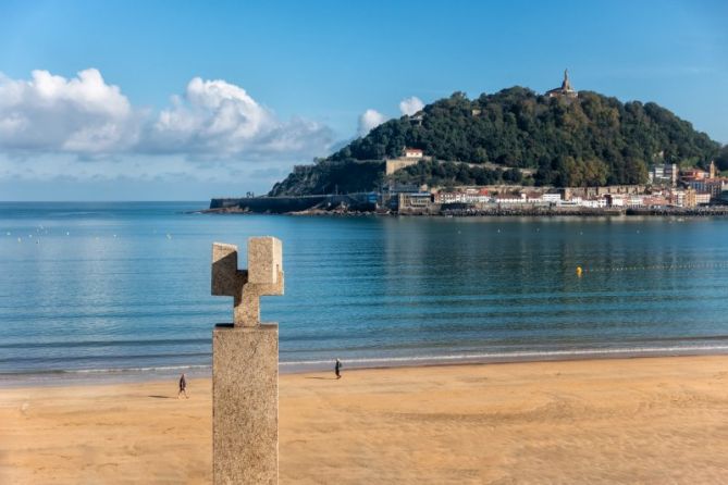 Monumento a Fleming: foto en Donostia-San Sebastián