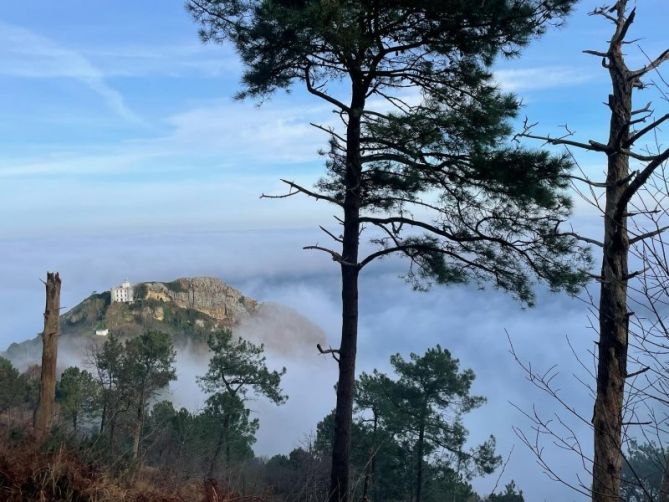 la niebla : foto en Donostia-San Sebastián