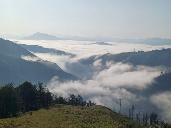 Niebla: foto en Irun