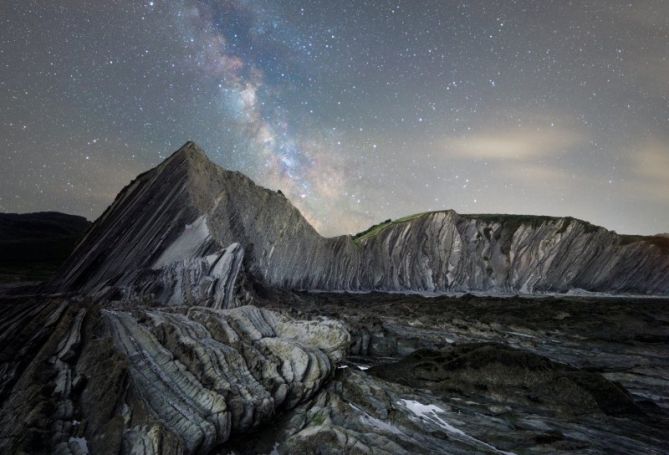 Noche de estrellas: foto en Deba