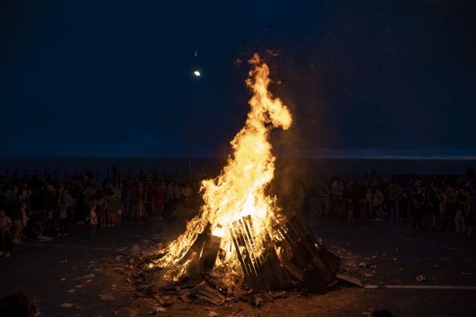 Noche de San Juan: foto en Donostia-San Sebastián