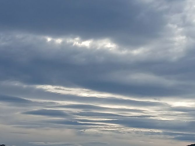 Nubes otoñales: foto en Donostia-San Sebastián