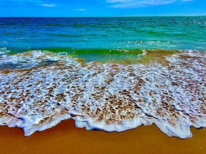 A la orilla del Mar : foto en Zarautz