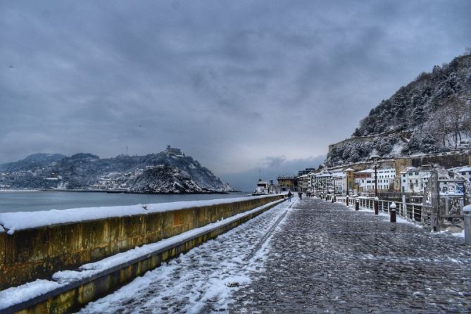 Un paseo invernal: foto en Donostia-San Sebastián