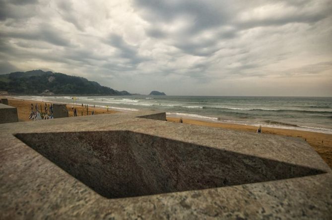 Paseo marítimo.: foto en Zarautz