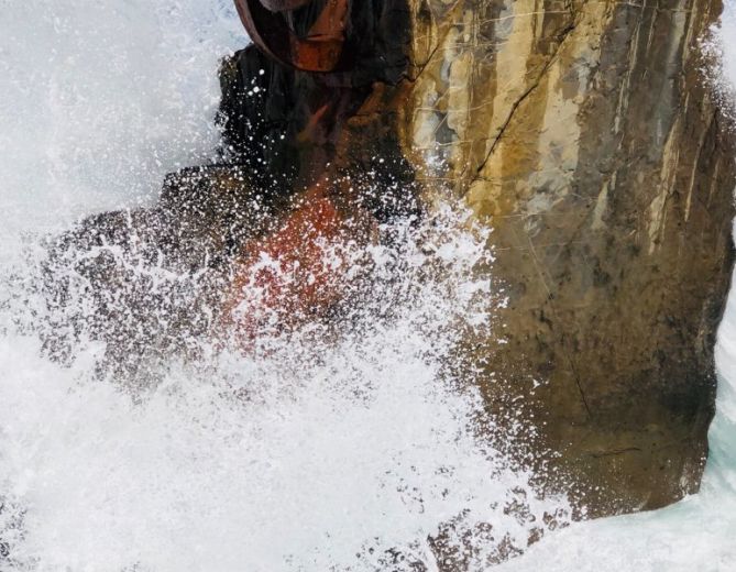 El Peine y la Ola: foto en Donostia-San Sebastián