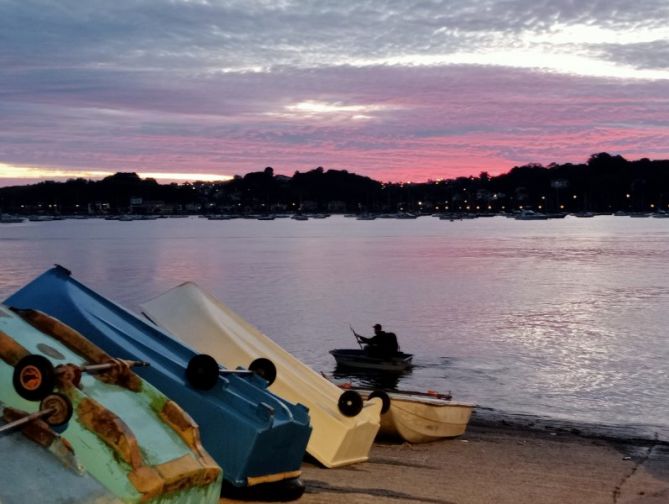 Pesca: foto en Hondarribia