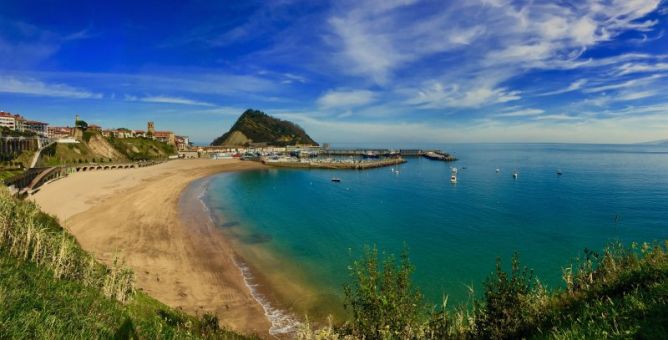 Playa de Getaria : foto en Getaria