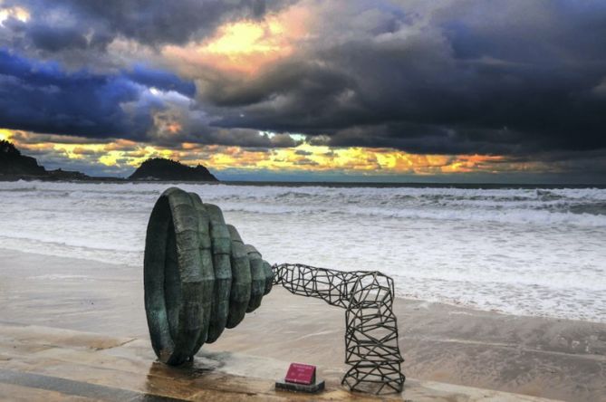 Precioso Atardecer : foto en Zarautz