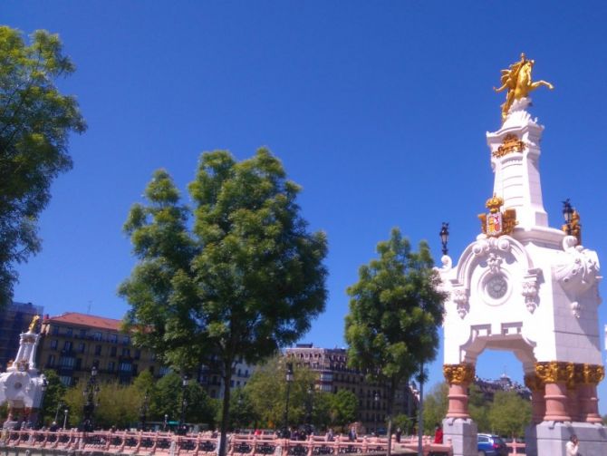 Puente de Maria Cristina: foto en Donostia-San Sebastián