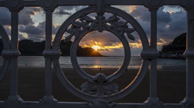 En el punto de mira: foto en Donostia-San Sebastián