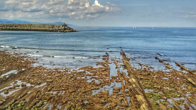 Rasa mareal : foto en Zumaia