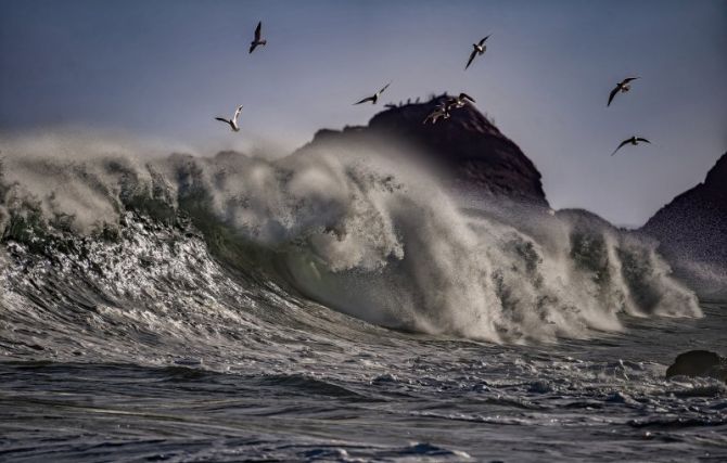 la roca: foto en Mutriku