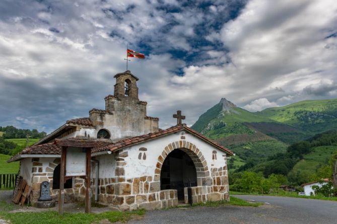 San Saturnino: foto en Zaldibia