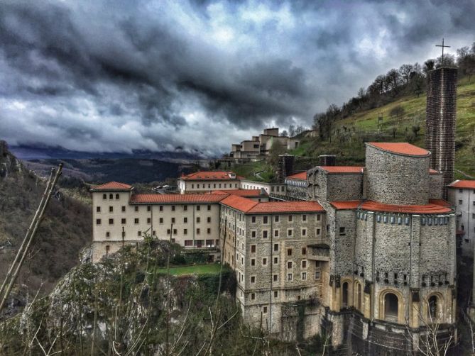 Santuario de Aranzazu: foto en Oñati