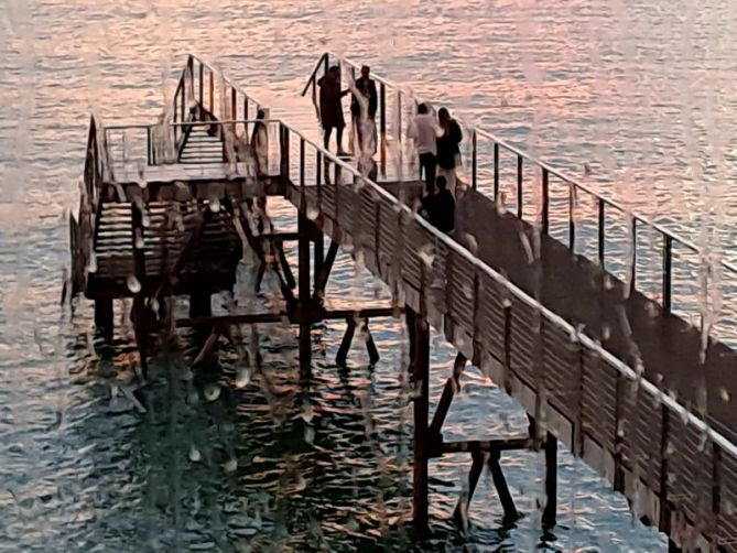 Tarde de lluvia: foto en Donostia-San Sebastián