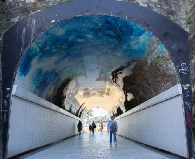 tunel : foto en Donostia-San Sebastián