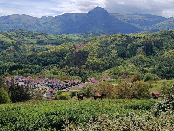 Txindoki: foto en Baliarrain