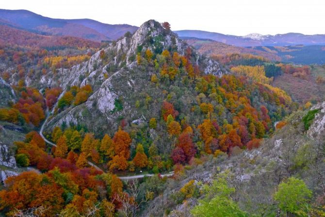 Udazkena Arantzazun : foto en Oñati