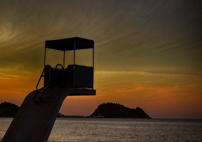 VIGILANTE: foto en Zarautz