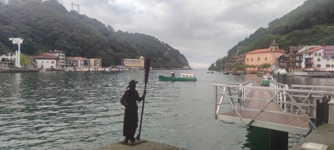 Visitando Pasai Donibane: foto en Donostia-San Sebastián