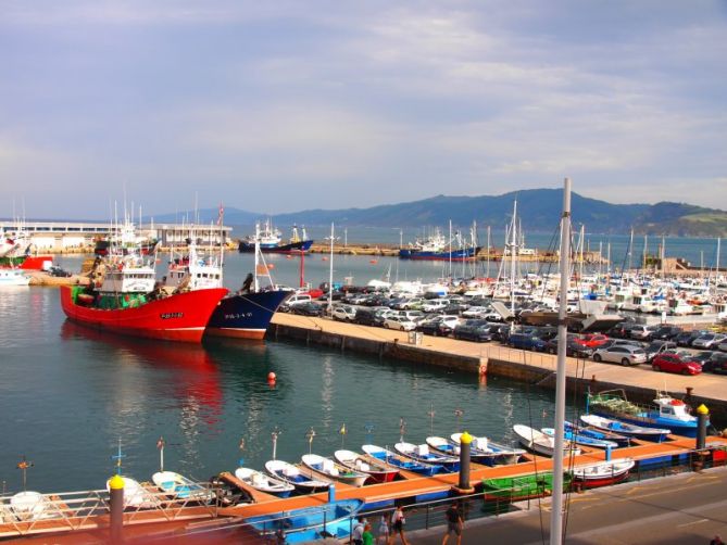 Vista de Getaria: foto en Getaria