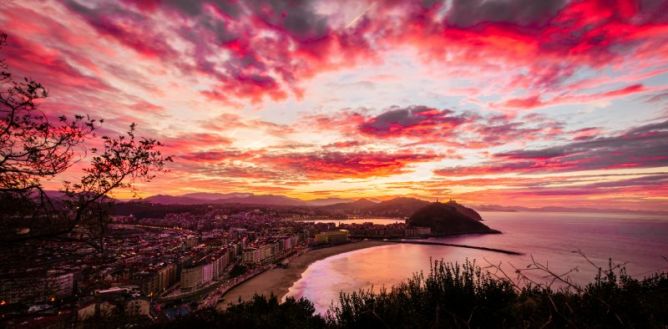 Zeru ederra: foto en Donostia-San Sebastián