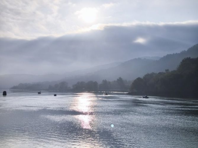 Amanecer : foto en Orio
