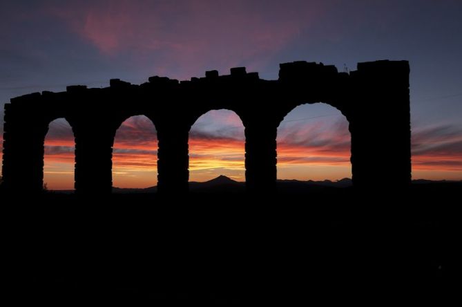 Amanecer desde Jizkibel: foto en Hondarribia