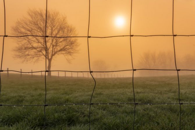 AMANECER EN OTOÑO : foto en Ataun