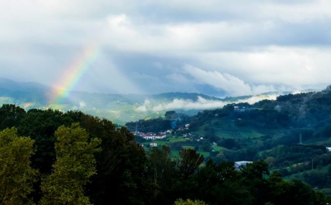 Arcoiris : foto en Andoain