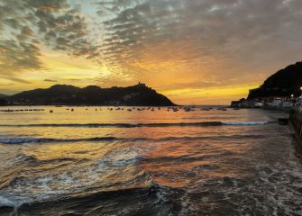 Atardecer en la Concha