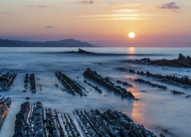 ATARDECER EN ZUMAIA