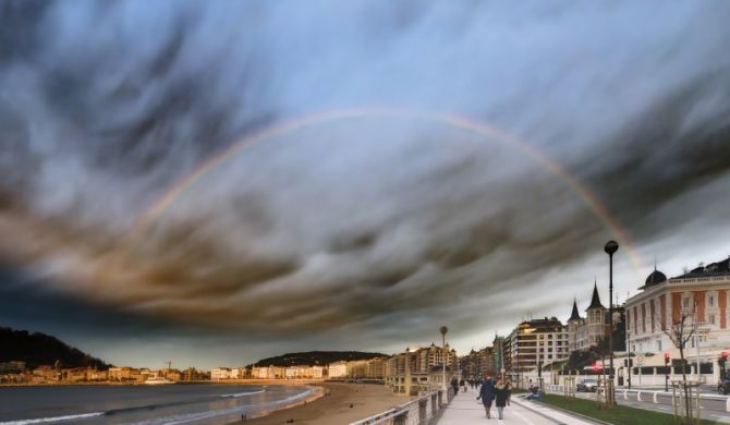 La bella Easo: foto en Donostia-San Sebastián