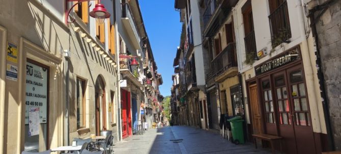 La calle : foto en Hernani