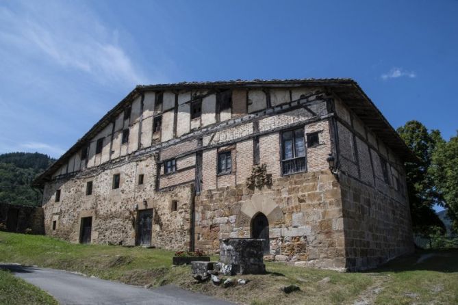 Caserio Jauregi: foto en Zerain