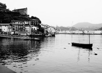 Día de lluvia en Pasaia