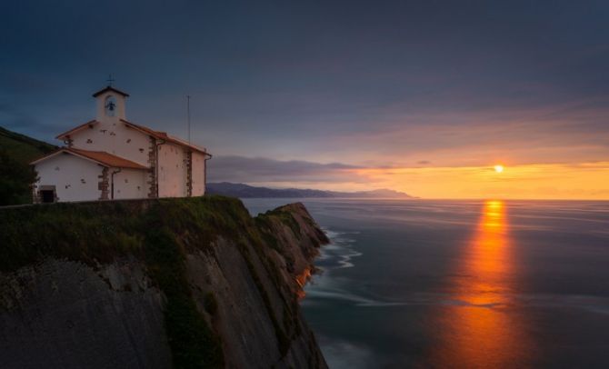 Ermita de San Telmo: foto en Zumaia
