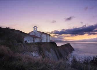 Ermita de San Telmo al atardecer