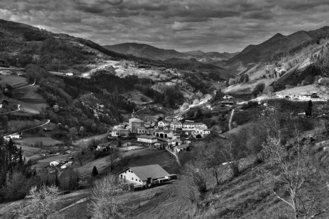 Errezil b/n: foto en Errezil