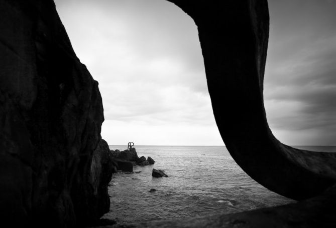 "Haizearen orrazia": foto en Donostia-San Sebastián