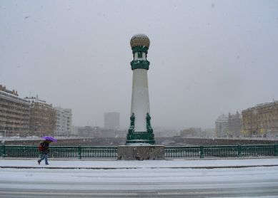 Llegó la nieve